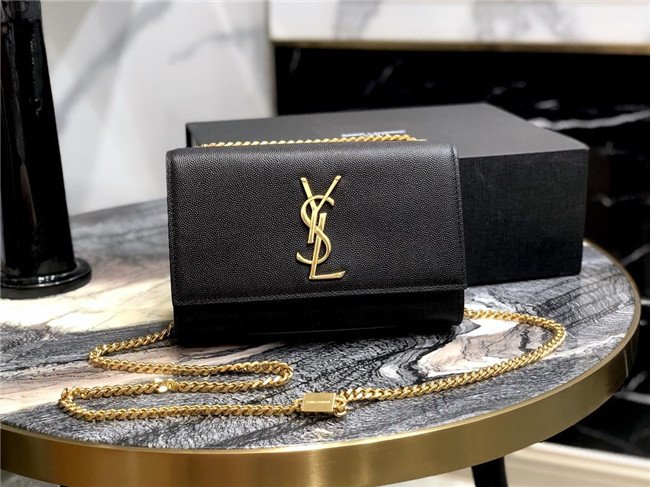 YSL Kate Small in Grain De Poudre Embossed Leather (Varied Colors