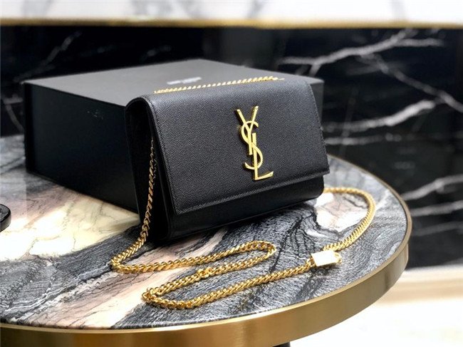 YSL Kate Small in Grain De Poudre Embossed Leather (Varied Colors