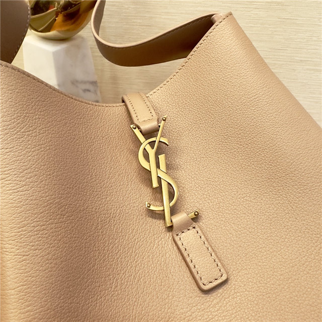 YSL LE 5 A 7 Supple Small 713938 Rose Grained Leather | AAA Purse