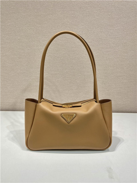 Prada Medium Leather Handbag 1BA444 Caramel | AAA Purse