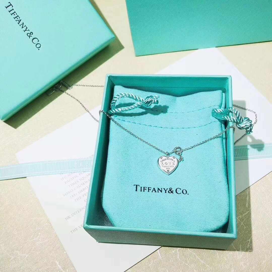 Fashion Selling Tiffany Return To 925 Silver Heart Lock Key