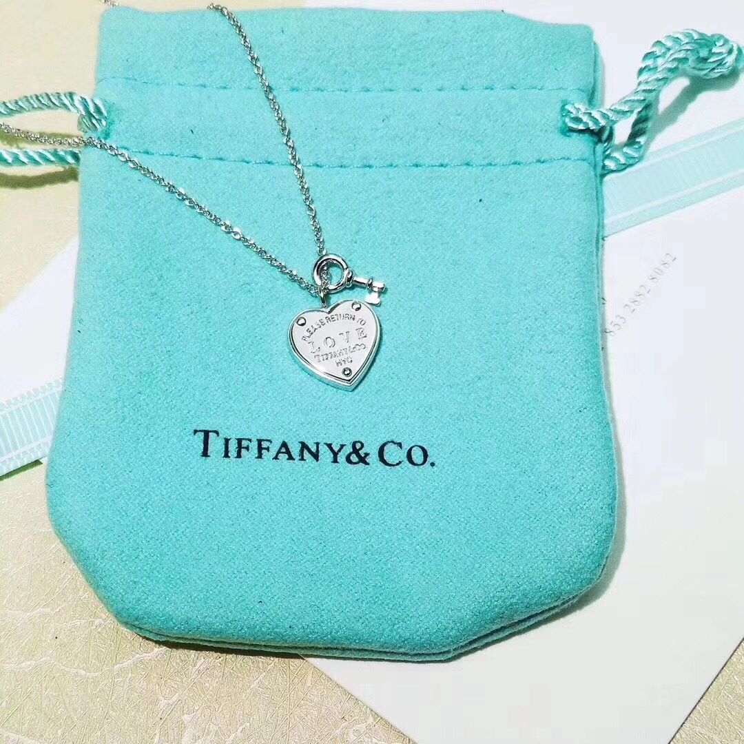 Fashion Selling Tiffany Return To 925 Silver Heart Lock Key