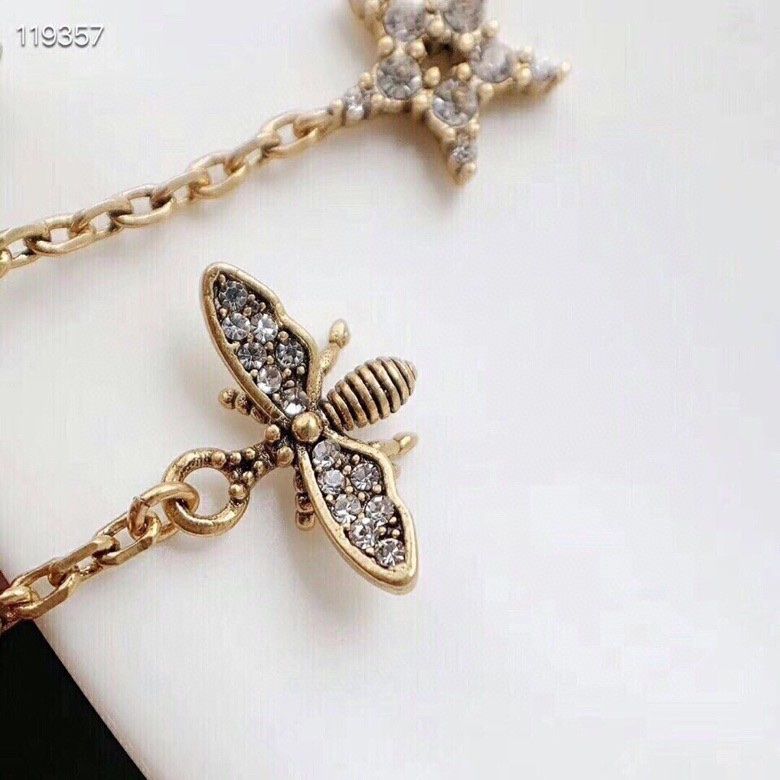 2021 Christian Dior Paved Diamonds J'ADIOR Motif Bee Star Clover