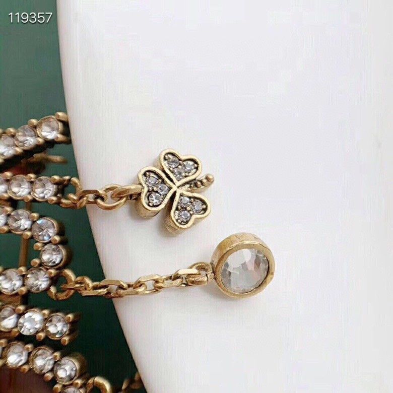 2021 Christian Dior Paved Diamonds J'ADIOR Motif Bee Star Clover