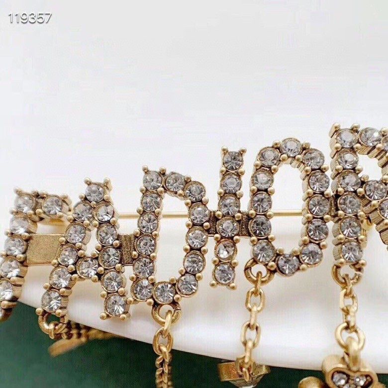 2021 Christian Dior Paved Diamonds J'ADIOR Motif Bee Star Clover