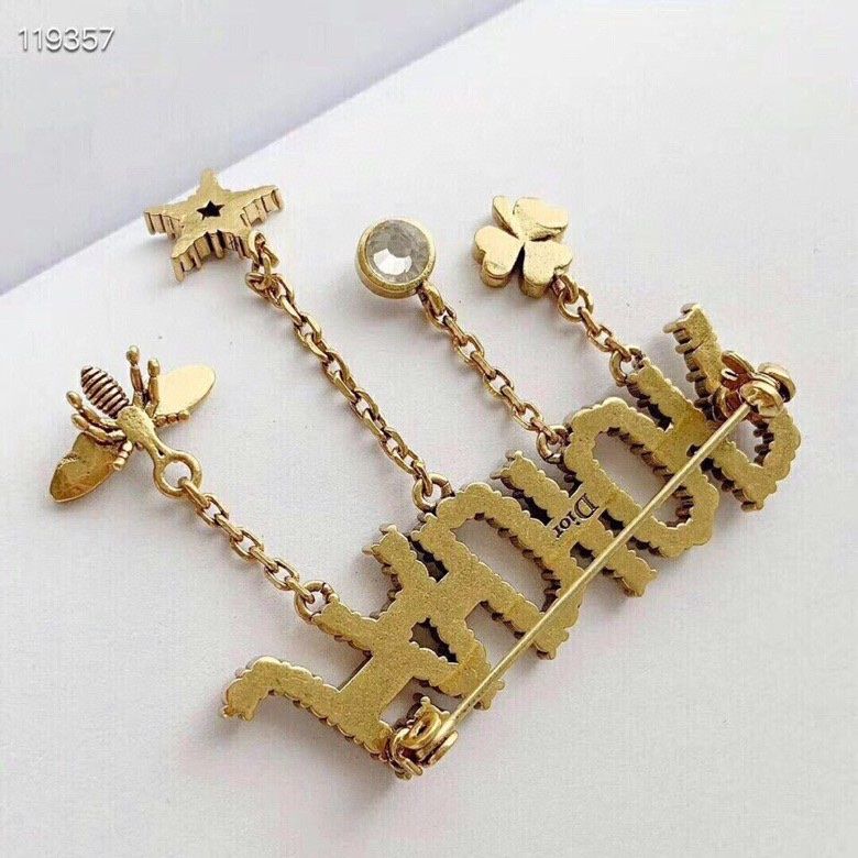 2021 Christian Dior Paved Diamonds J'ADIOR Motif Bee Star Clover