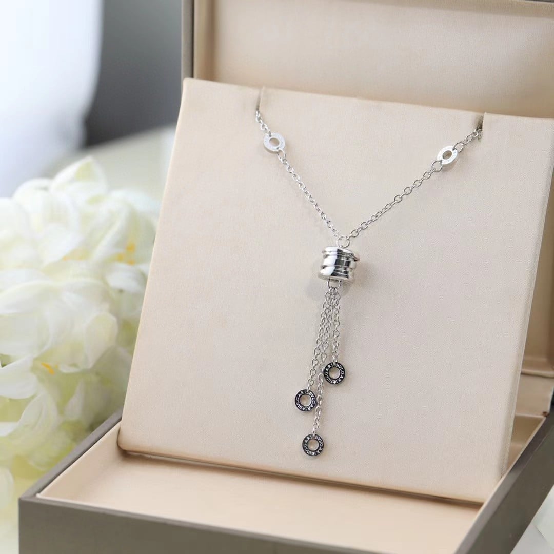 Bvlgari B.Zero1 Tassel Necklace Yellow Gold/White Gold/Rose Gold - 1:1