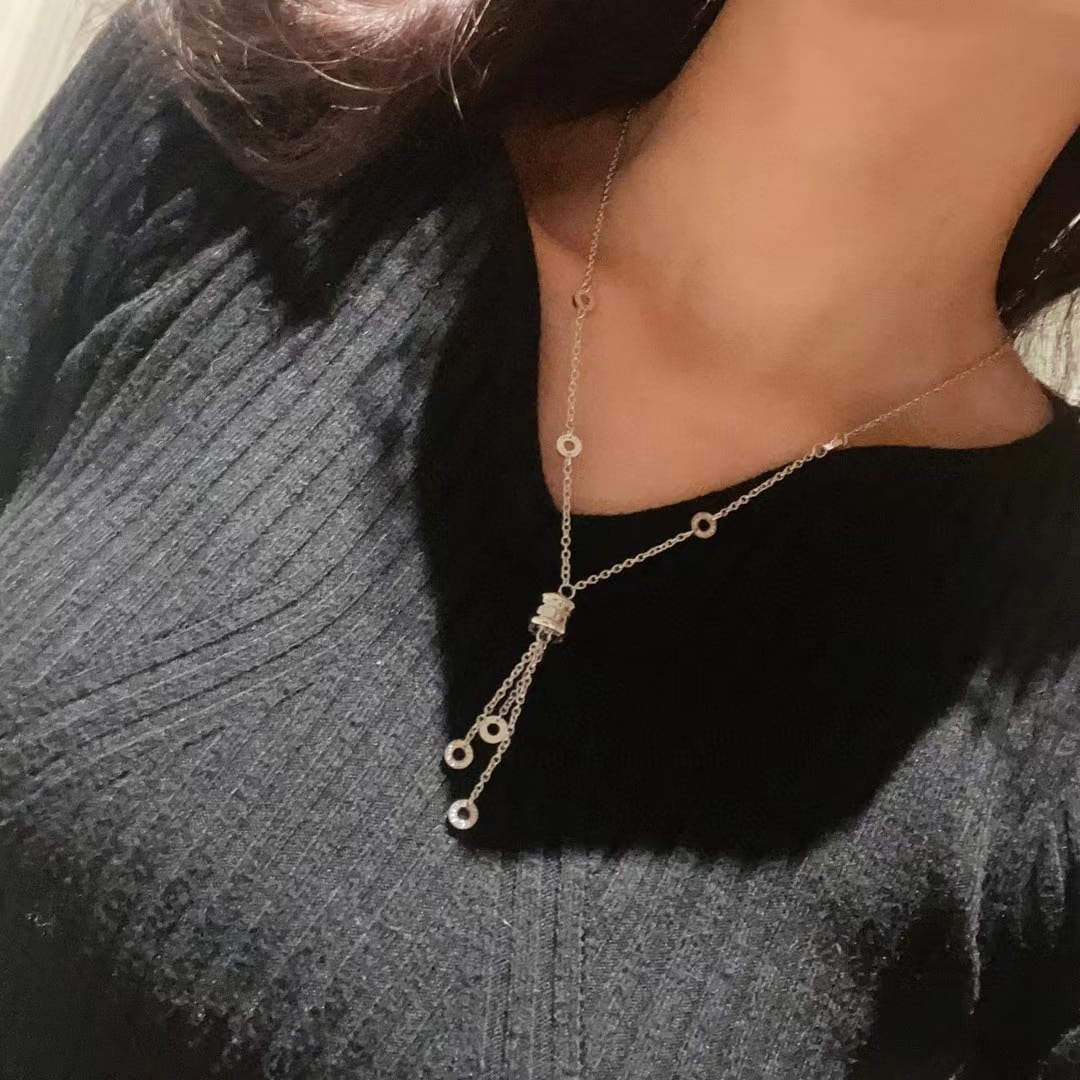 Bvlgari Tassel Necklace Yellow Gold/White Gold/Rose Gold 1:1