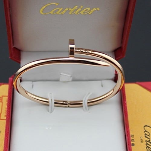 Premium replica Cartier Juste Un Clou Bracelet White Gold B6037615