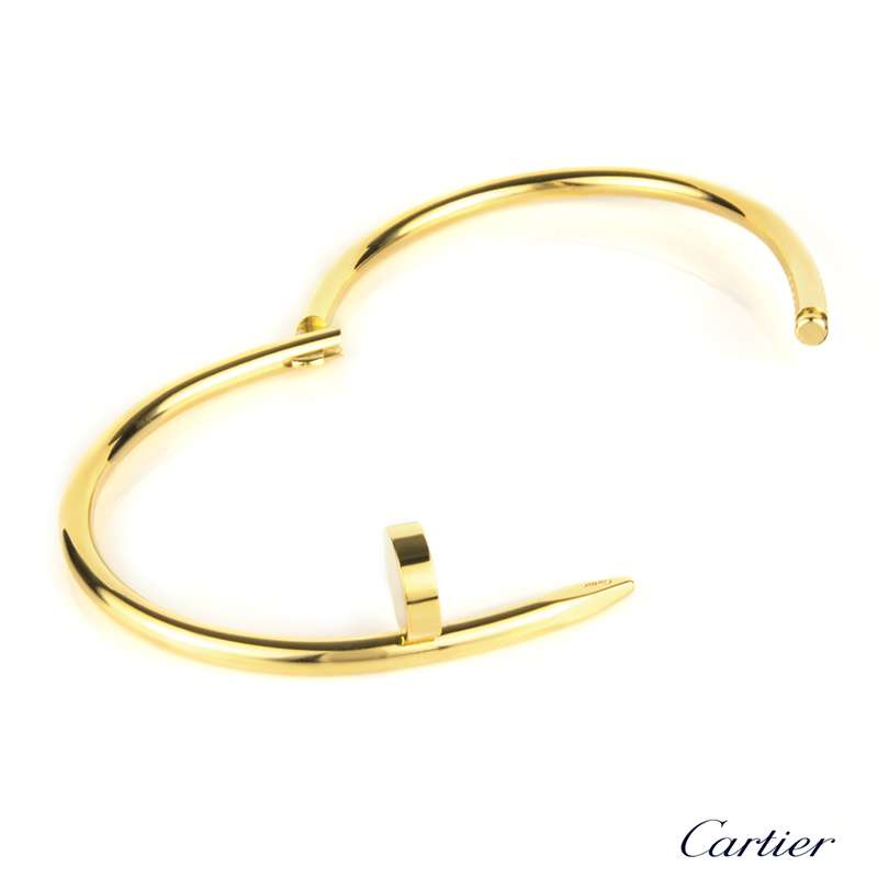 Copy Cartier Juste Un Clou Bracelet Yellow Gold B6037815 clone